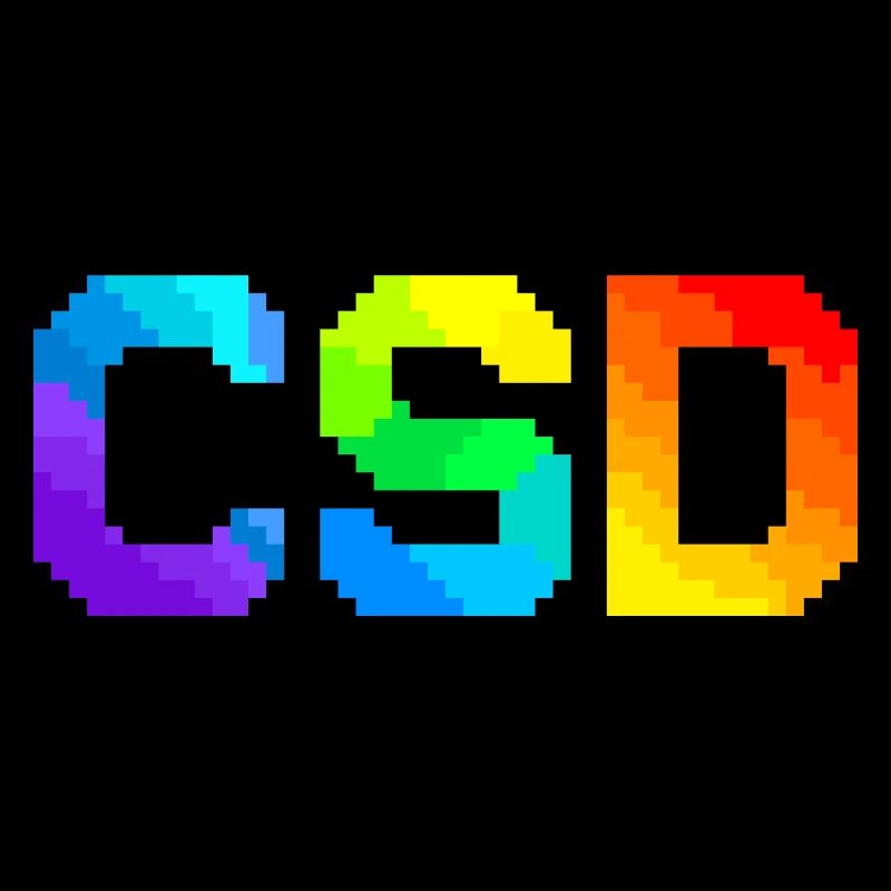 CSD - Pixel Pride Flag