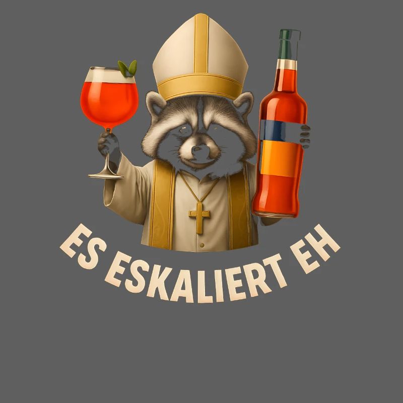 Es Eskaliert Eh Waschbär Spritz Party Geschenkidee
