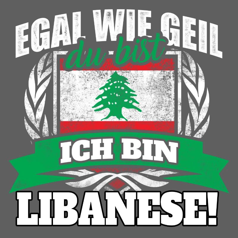 Libanese Libanon Libanesin Libanesisch Geschenk