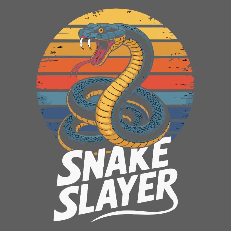 Snake hunter – Retro Schlange Design