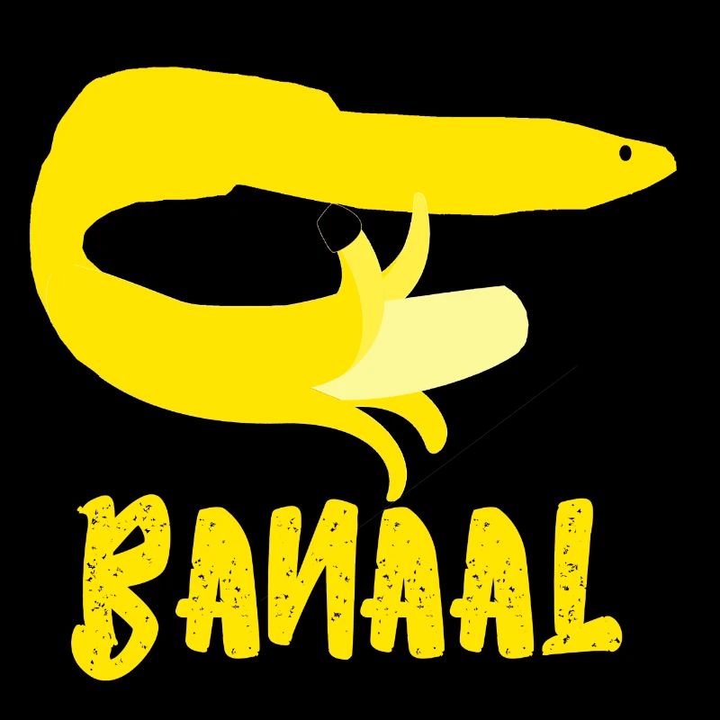 Banaal Banana Eel in Yellow Fruit Souvenir Gift