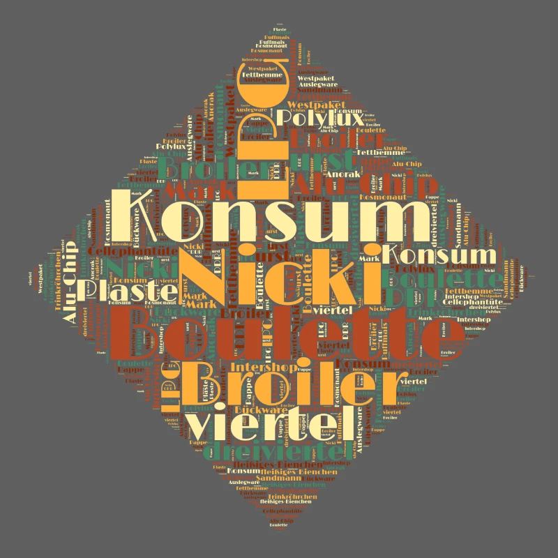 DDR consumption Nicki Broiler Ostalgia nostalgia