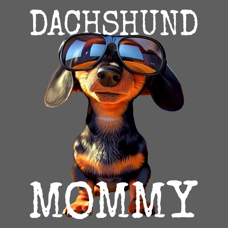 Dachshund Mommy Wiener Mama Dackel Mom Muttertag