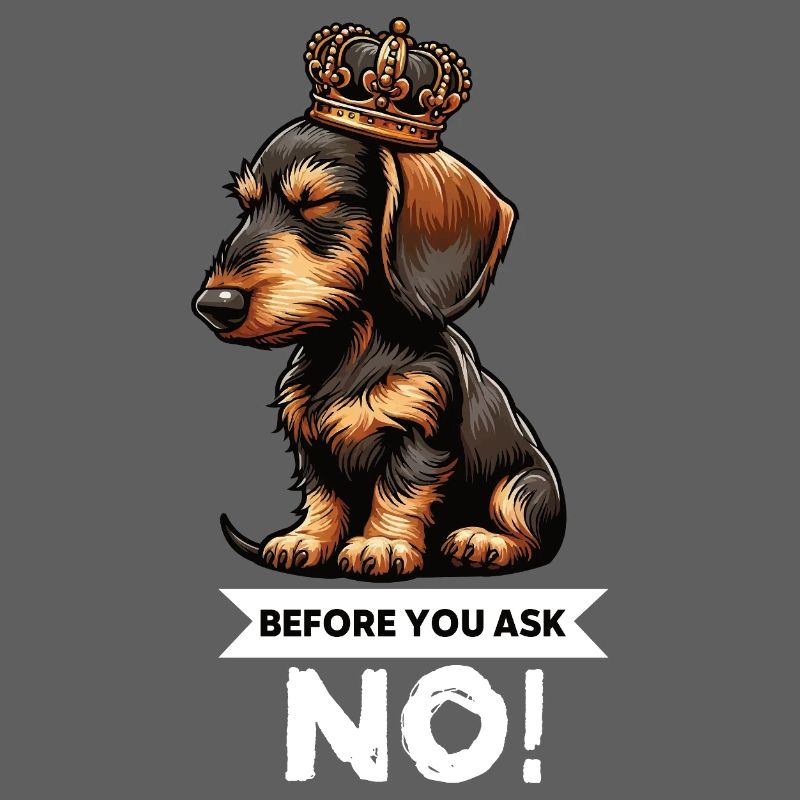 Before You Ask Rauhaardackel Dackel Teckel Tekkel