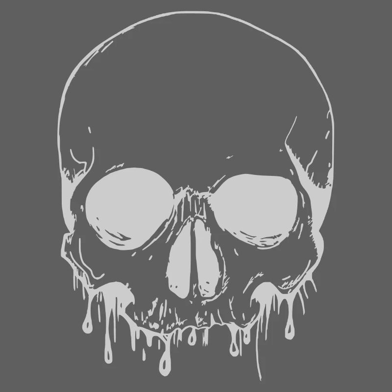 Skull in Silver - Schädel in Silber