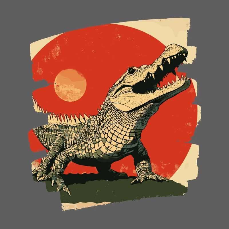 Crocodile Retro