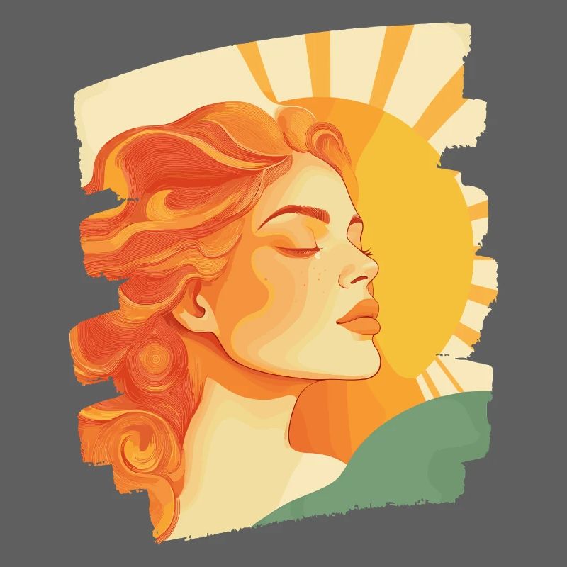 Sommer Sonne Retro