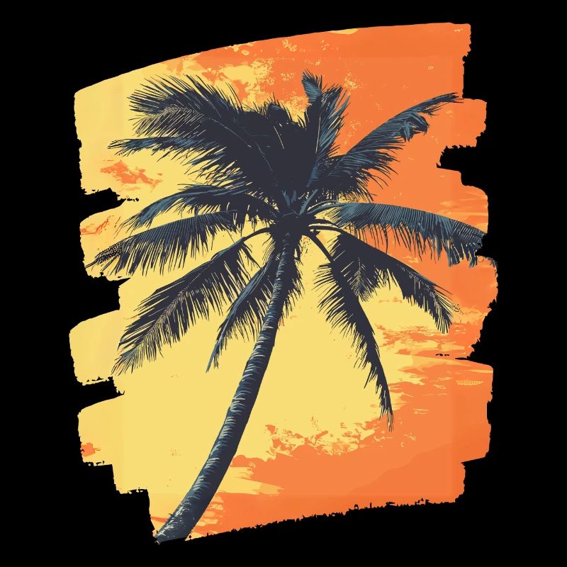Palm Tree Sunset Summer