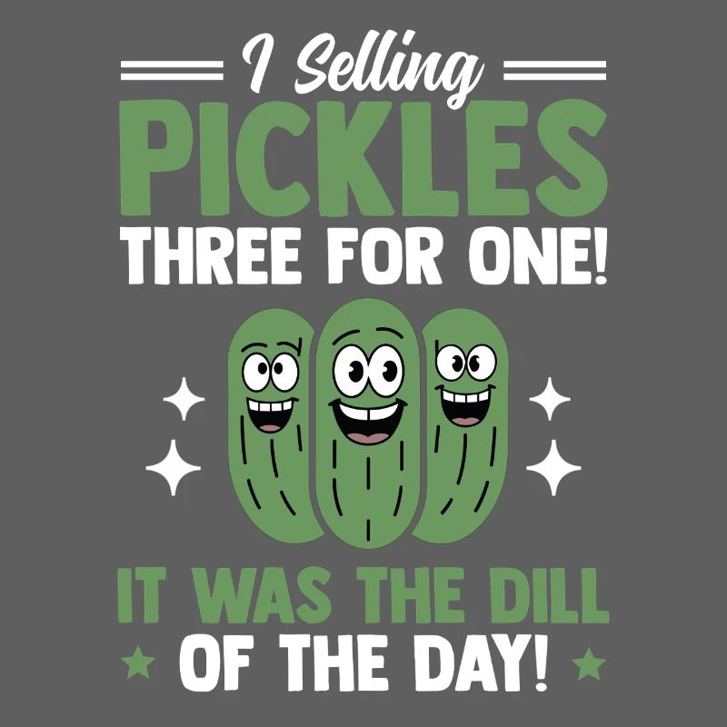 Cucumber Vendor, Pickles, Dill, Cucumber Gift