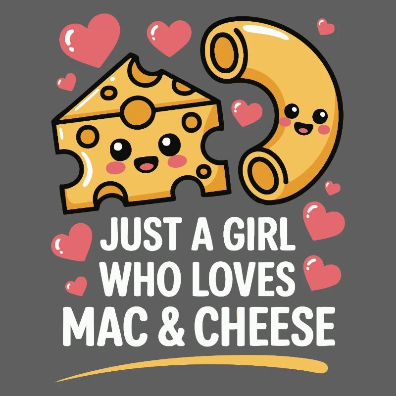 Mac & Cheese Lover - Kawaii Design