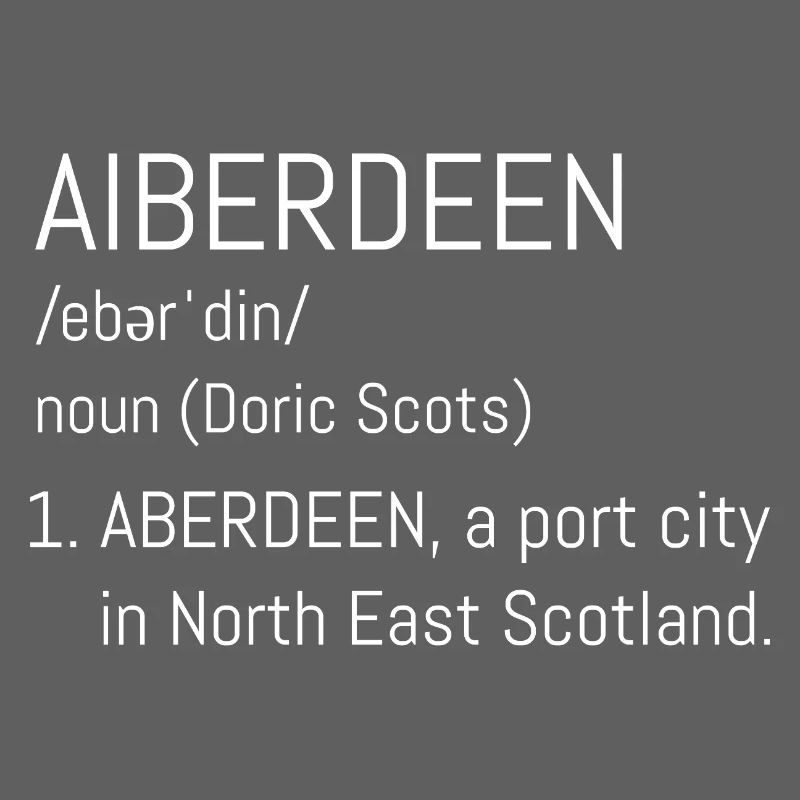 Aberdeen Doric City Script