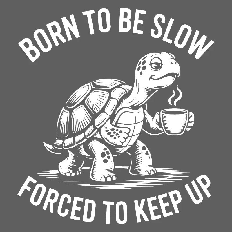 Slow Coffee Turtle – Geboren, um langsamer zu werden
