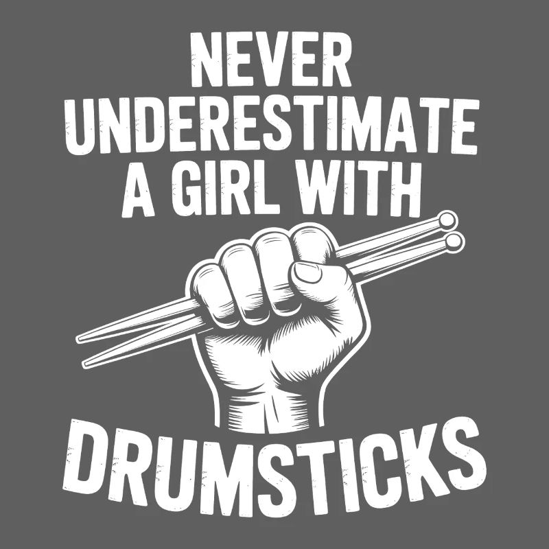 Le batteur dit un cadeau de batteur drôle