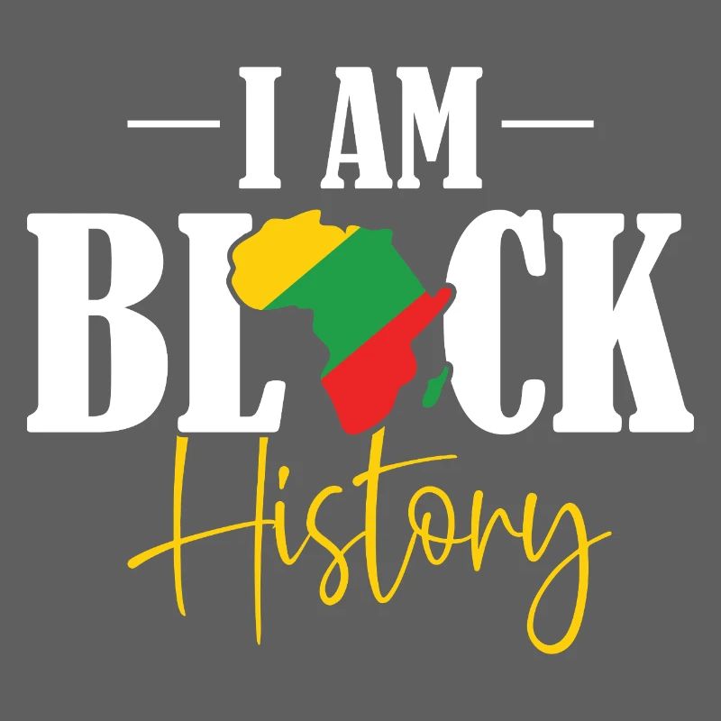 I Am Black History Africa Map Afrocentric