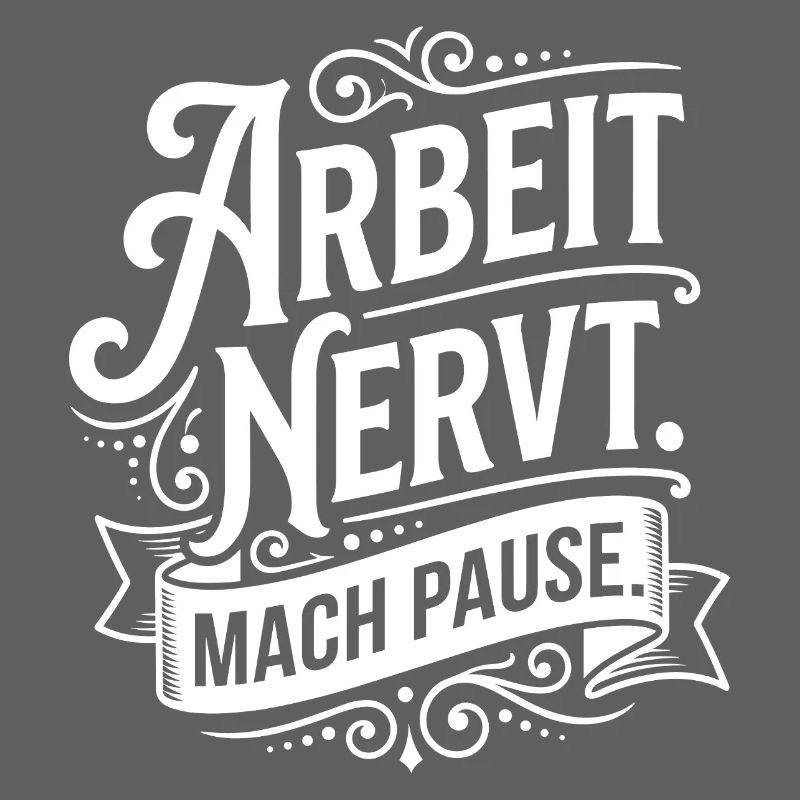 Le travail est agaçant. Devise de faire une pause
