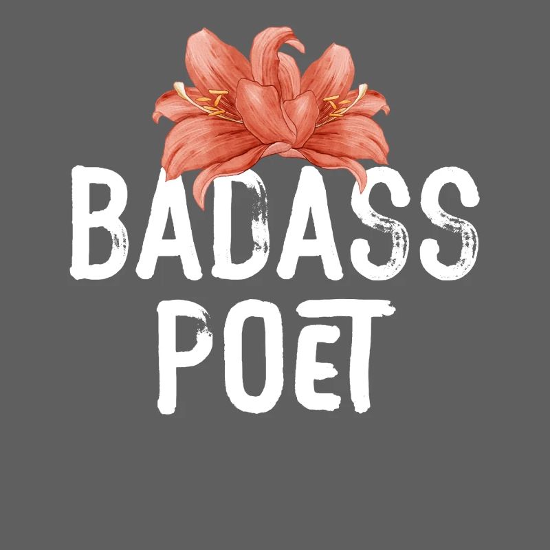 Typographie des Fleurs du Poète Badass