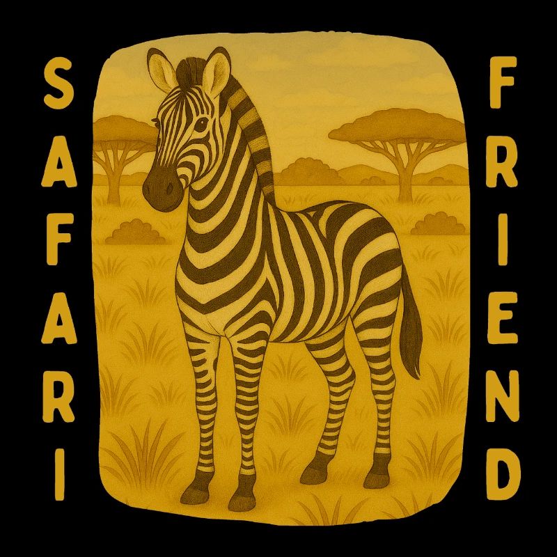 Zebra auf Safari