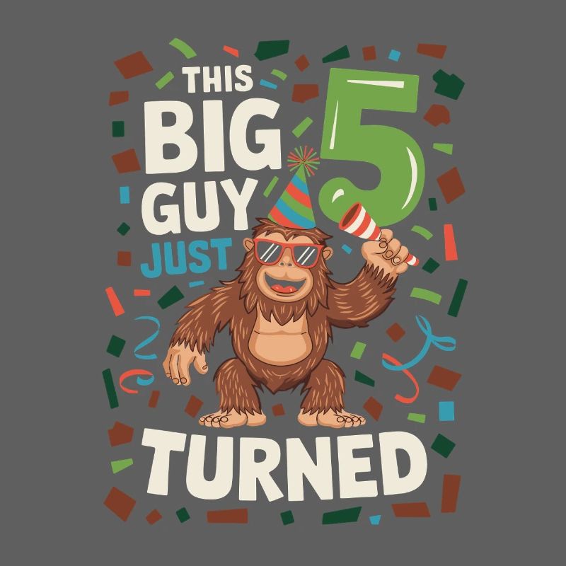 This Big Guy Just Turned 5 Lustiger Gorilla 5