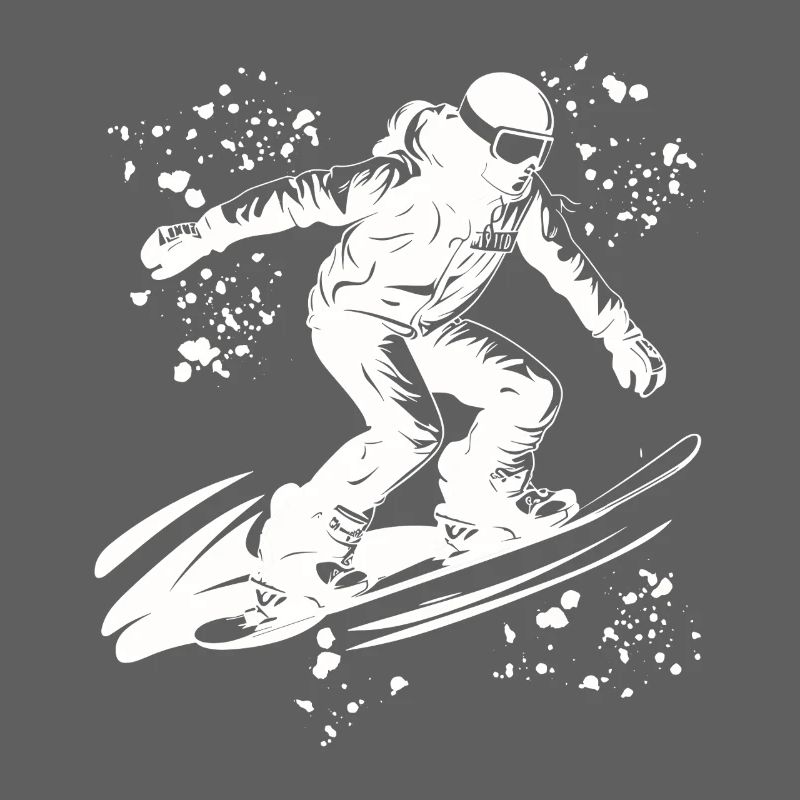 Snowboarder Snowboarding Snowboard
