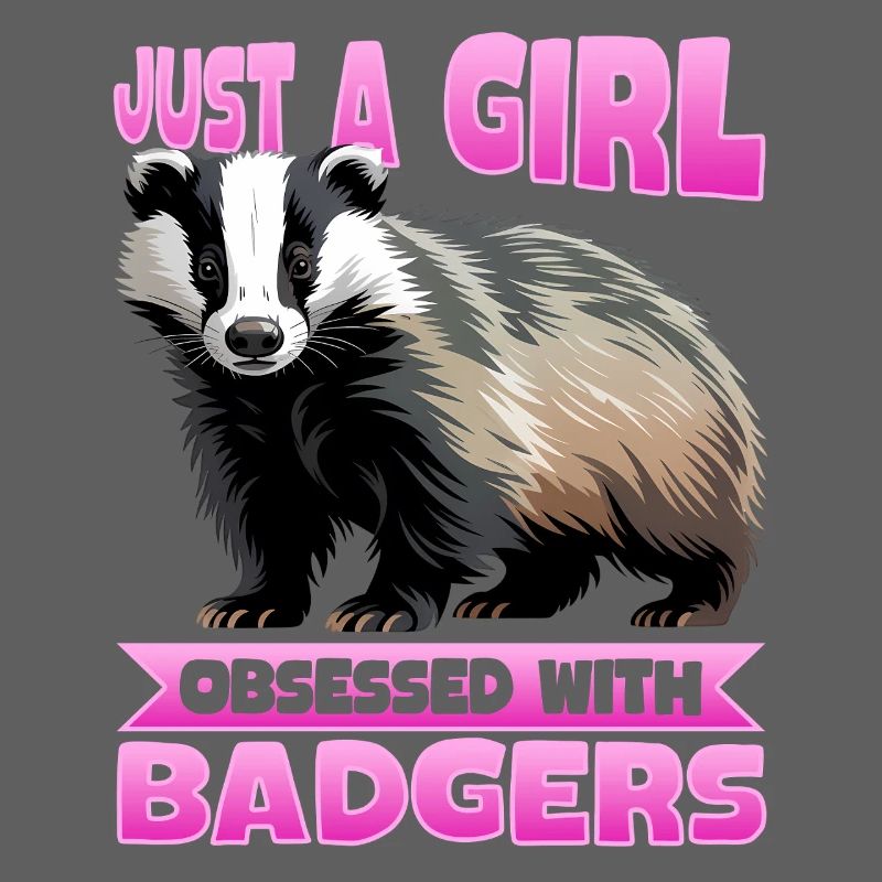 Funny Animal Badger