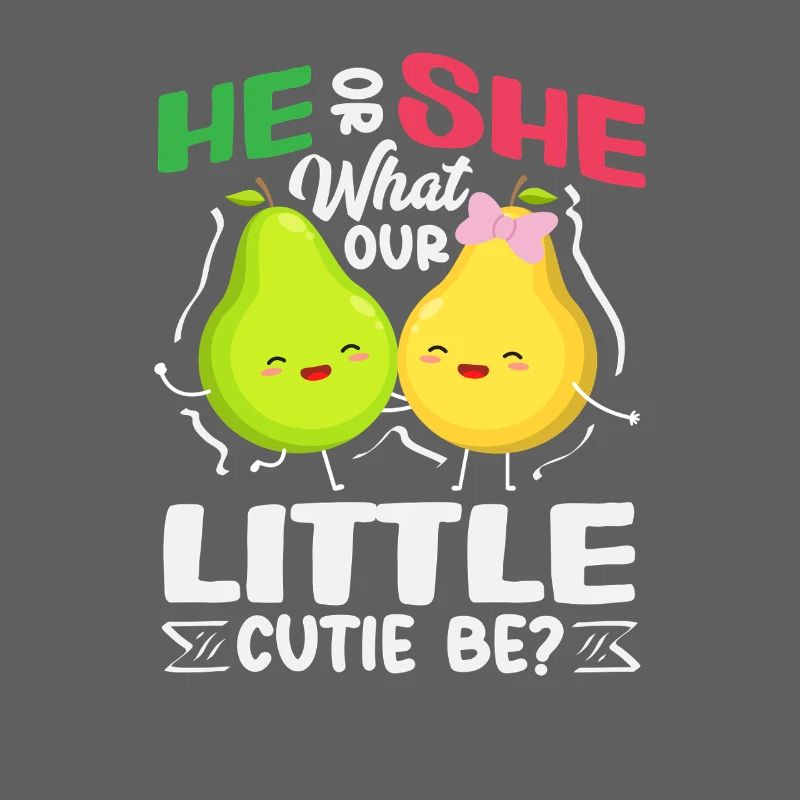 Er Oder Sie Kleiner Schatz Birnen Gender Reveal