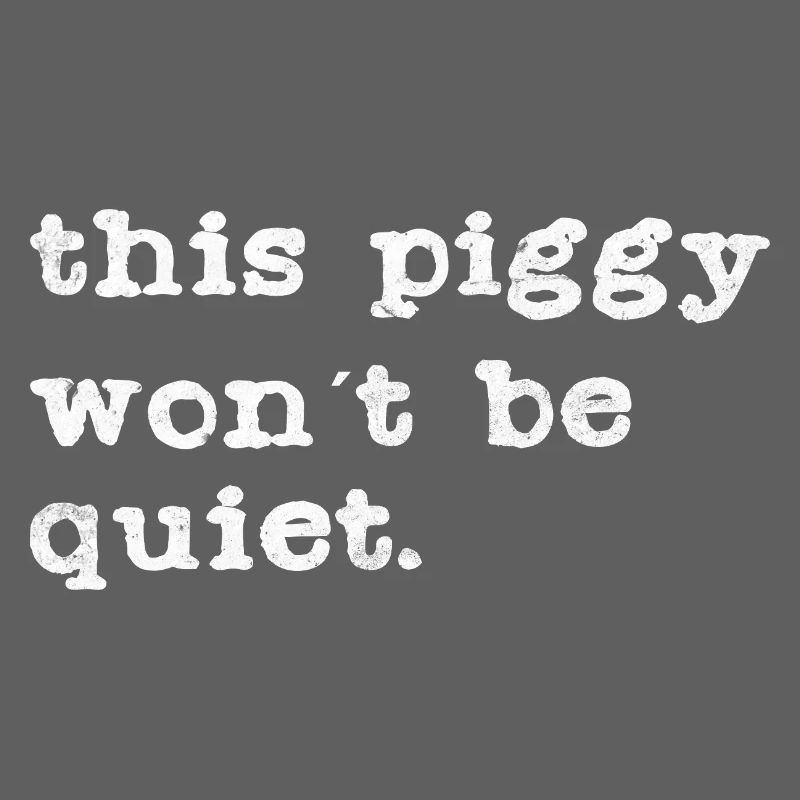 Ce cochon devient bruyant