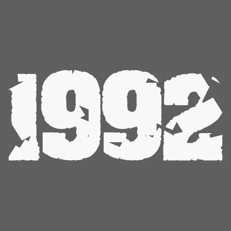 1992 Broken retro design