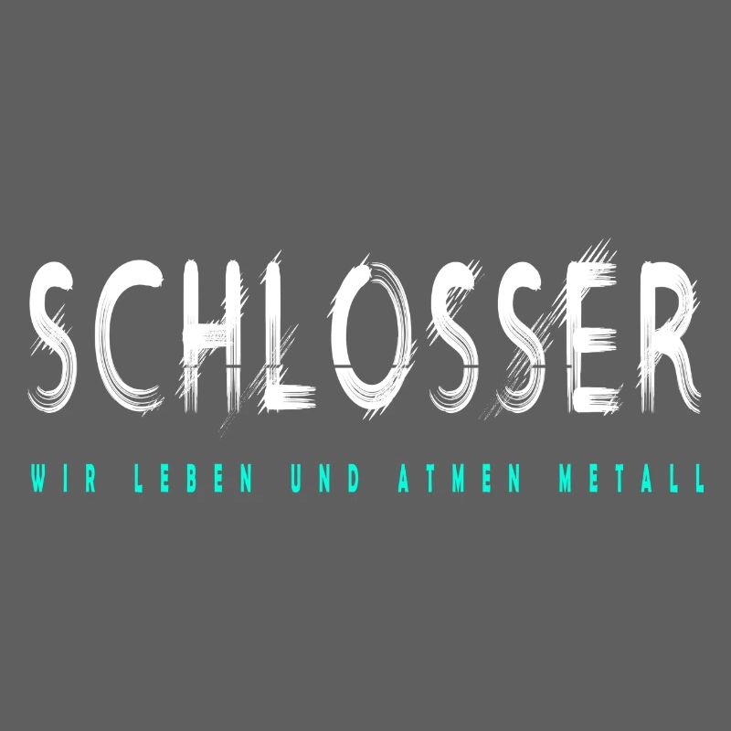 Schlosser Handwerker Design