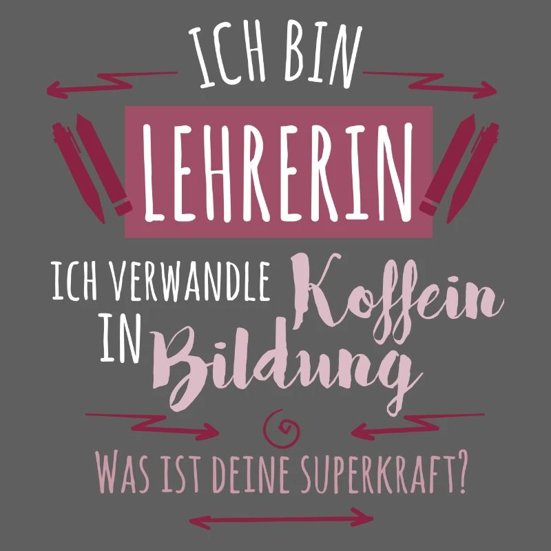 Ich bin Lehrerin