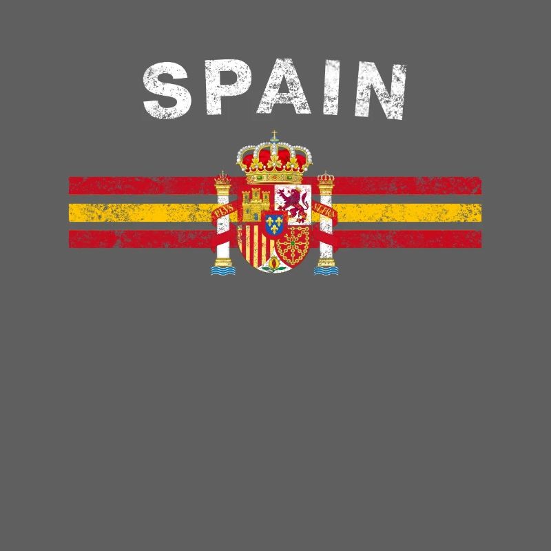 Espagnol Chemise de drapeau - Espagnol emblème et drapeau Espagne