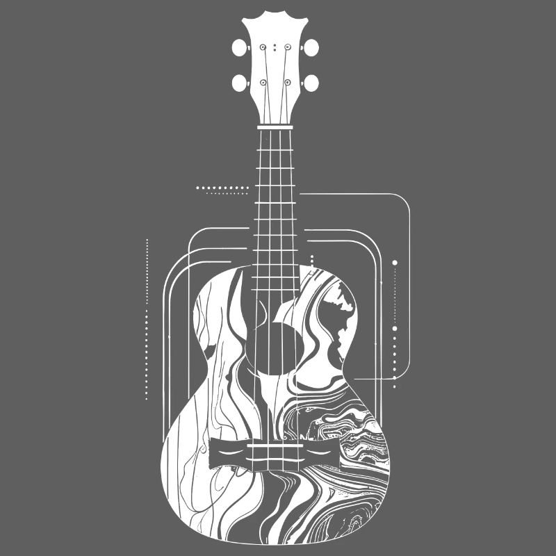 Ukulele Drawing