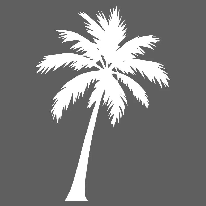Personalize your own palm tree template