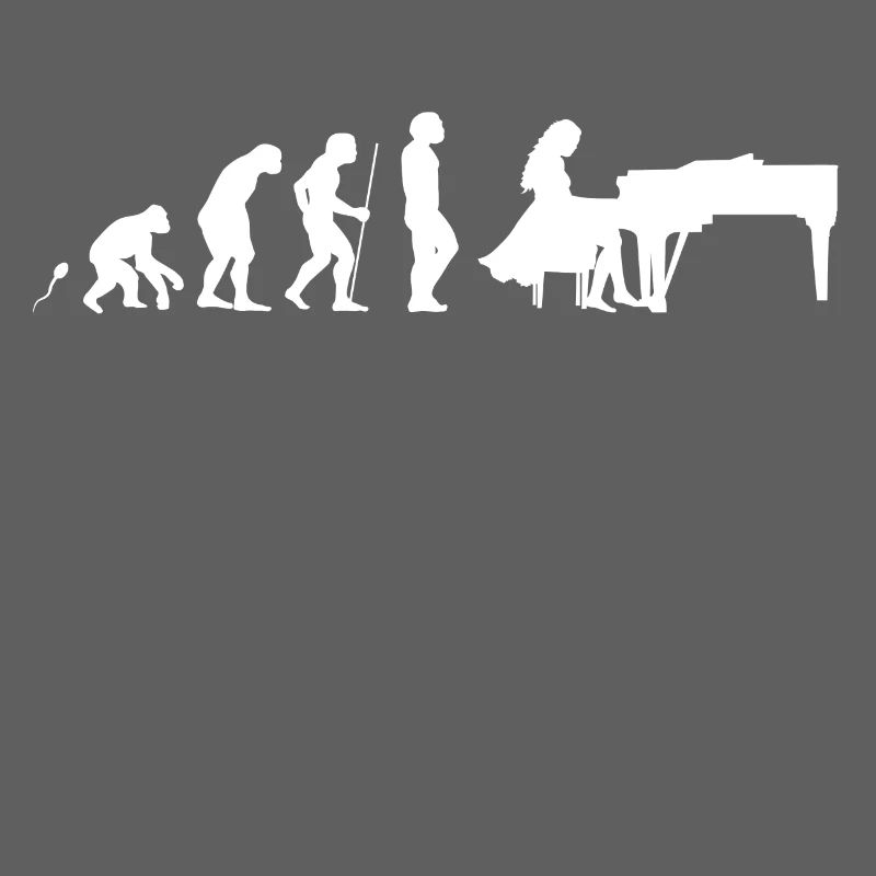 Klavier Evolution Fun Shirt