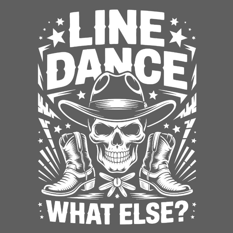 Line Dance Schädel Western