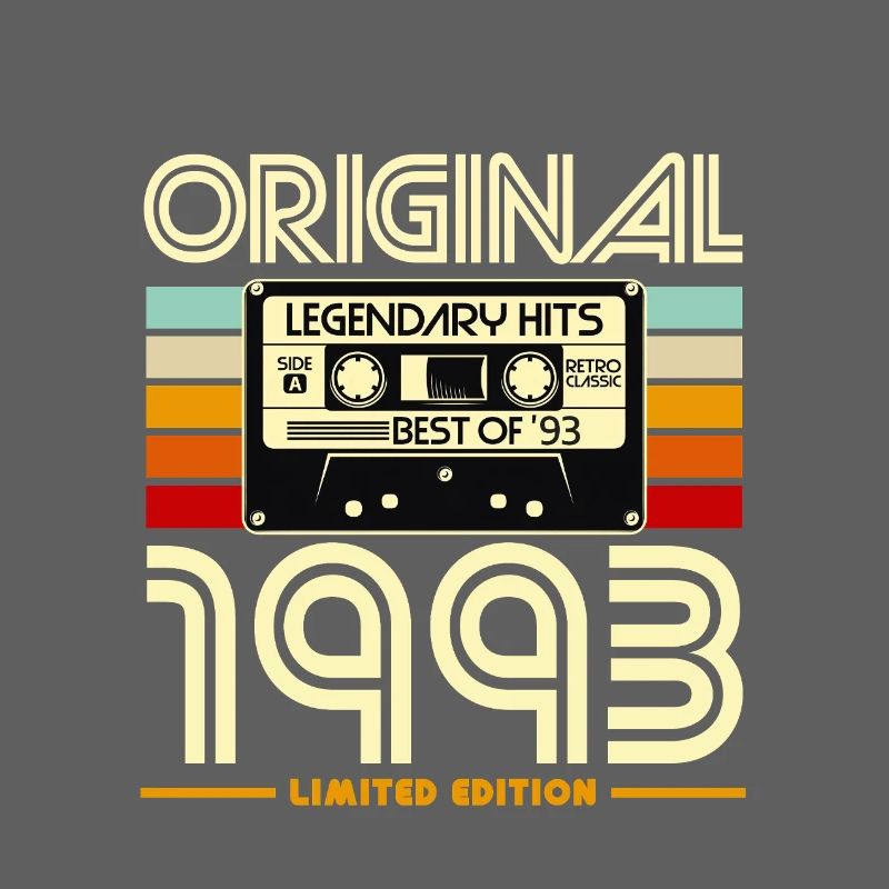 Original 1993 Cassette Rétro
