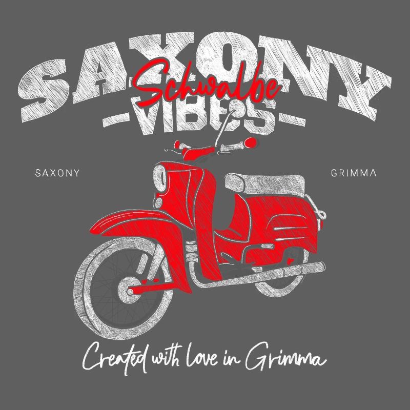 Saxony Vibes - Grimma Vibes - Schwalbe - Mobylette