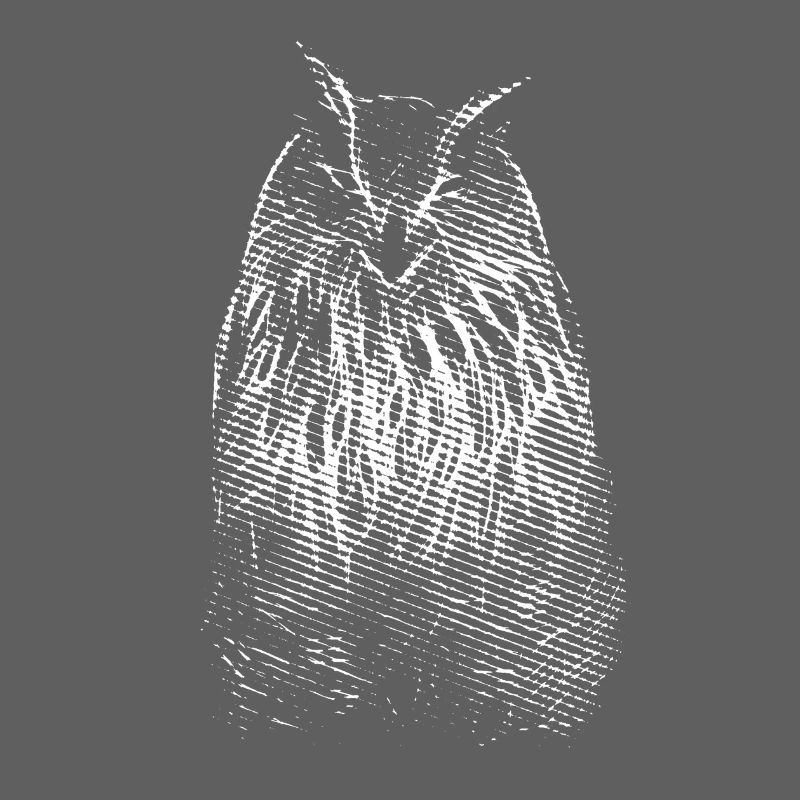 Das Lächeln von Herrn Owl. Eule, Eule