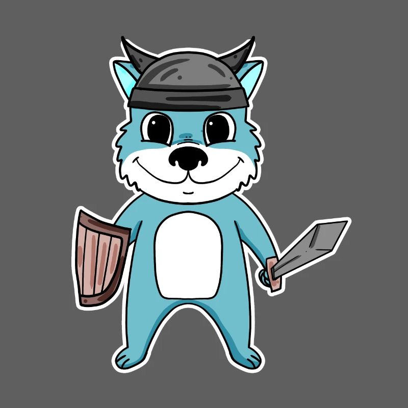 Wikinger Wolf