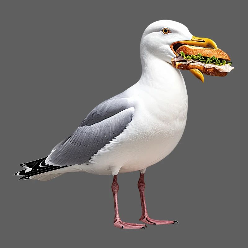 Silbermoewe-mit-Fischbroetchen