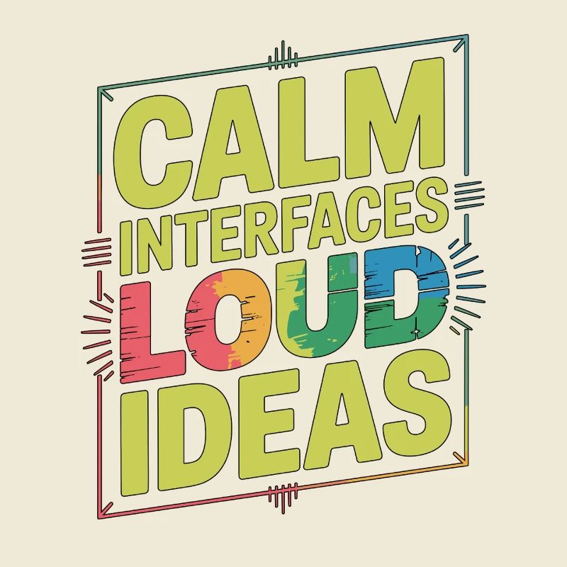 UX/UI Designer Calm Interfaces Loud Web Designer