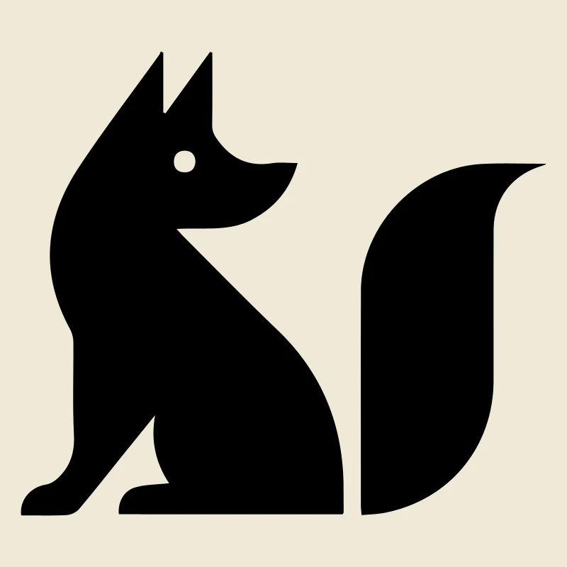 Cute fox illustration