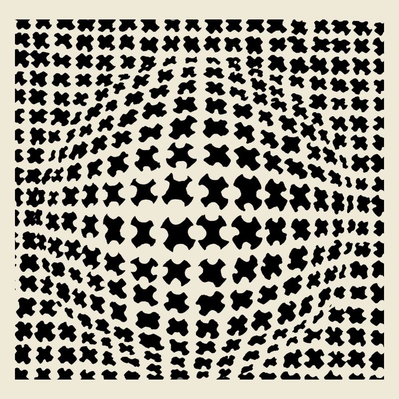 Optische Taeuschung Kugel 3D Effekt