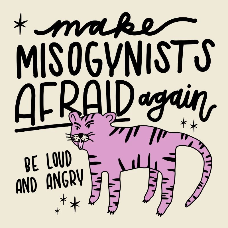 Luloveshandmade - Make Misogynists Afraid