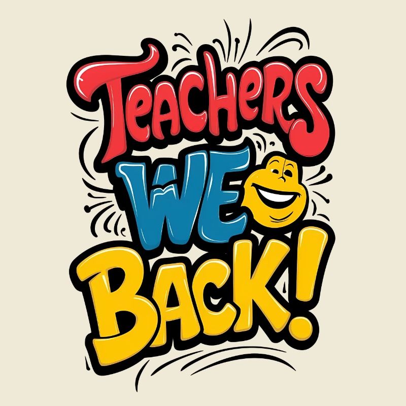 Teachers Back Also on Clothing