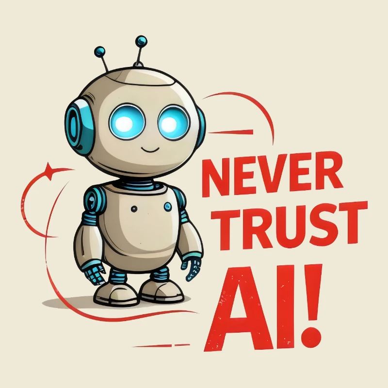 Never Trust AI