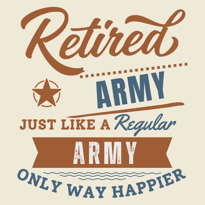 L’armée à la retraite est beaucoup plus heureuse