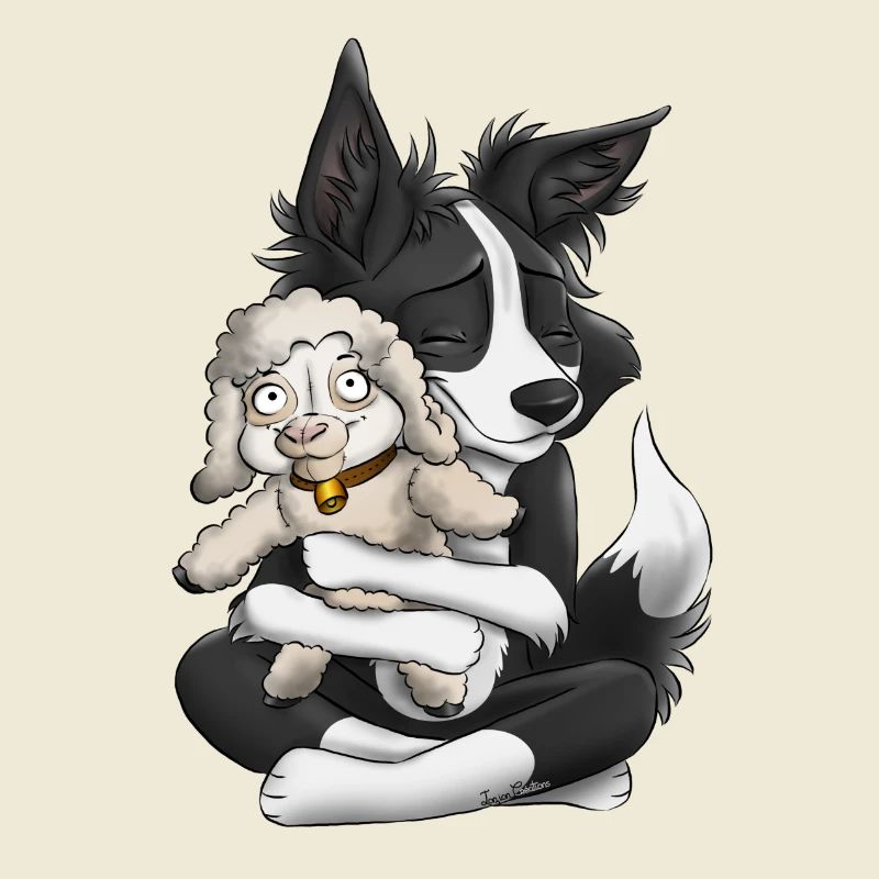 Ich bin ein Schäferhund - schwarz