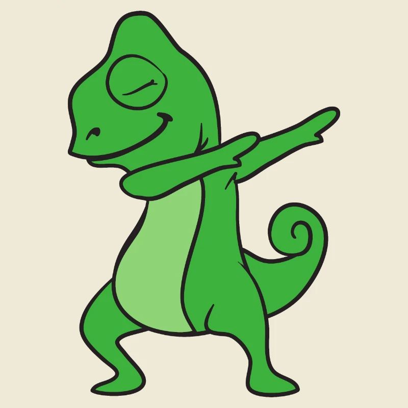 Dabbing Dab gecko reptiles