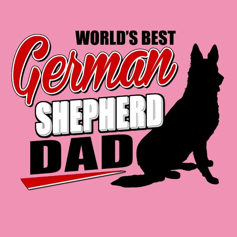 german shepherd dad