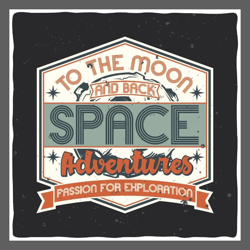 Panneau d’inspiration d’aventure spatiale